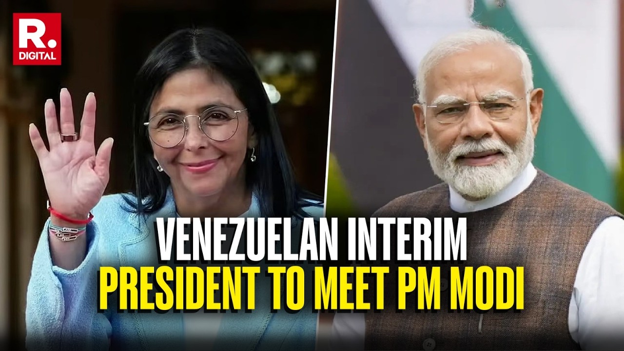 In Depth: Delcy Rodriguez Visiting India To Meet PM Modi | Why This Matters Amid Global Oil Crisis