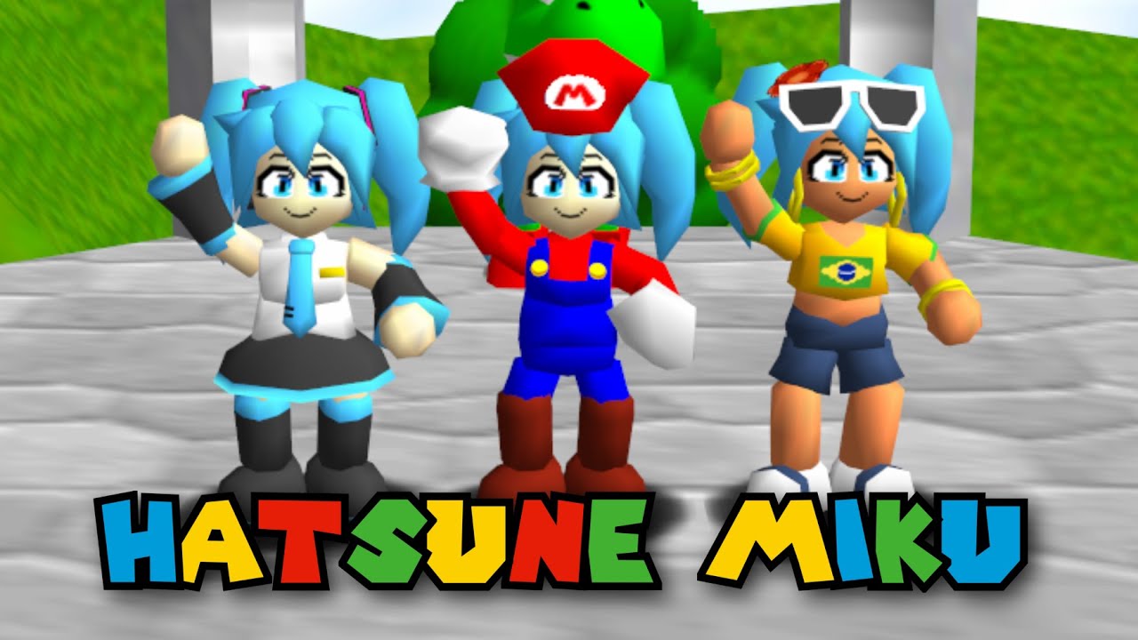 Super Mario 64 Coop DX - Hatsune Miku v1.1
