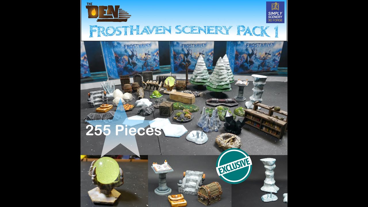 Frosthaven Basic Scenery Pack
