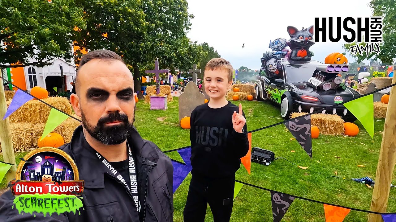 Фестиваль ужасов Alton Towers Scarefest 2025! Это лучшее событие на Хэллоуин в Великобритании? | ...