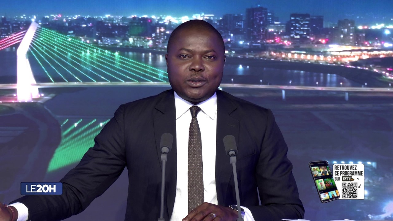Le 20 Heures de RTI 1 du 15 février 2026 par Kolo Coulibaly