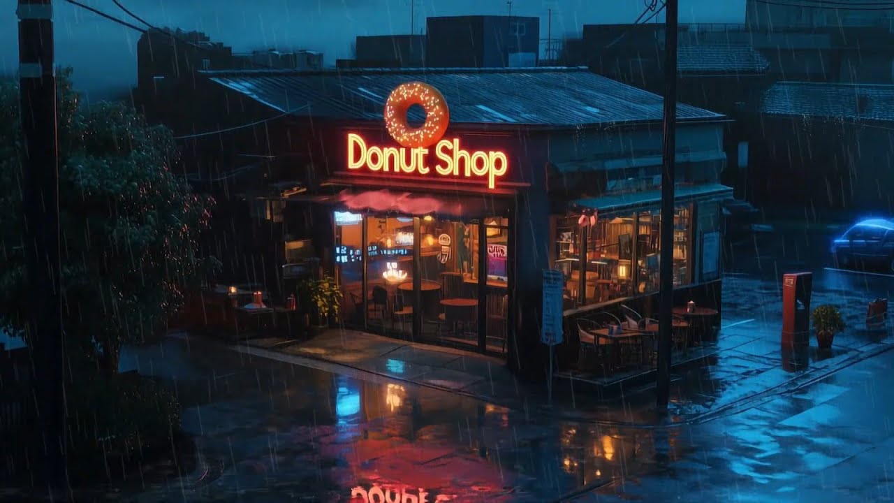 Chasing Echoes Rain ⛈️ Drifting in Rain Lofi Music for Quiet Stress, Work, Study