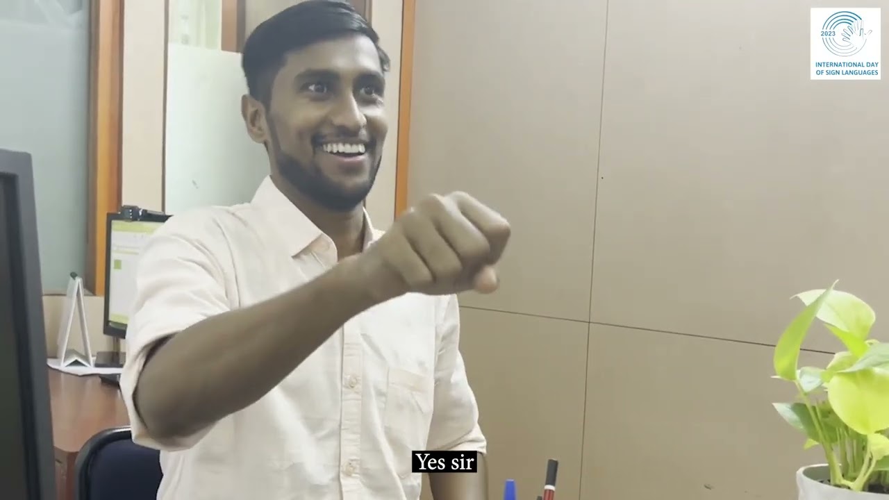 Sign your way to inclusivity, This International Day of Sign Languages.