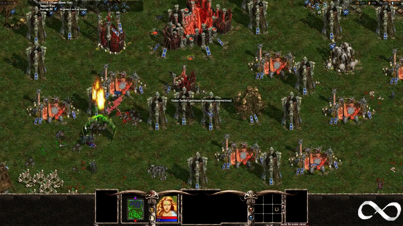 Warlords Battlecry III, AI Battle, Daemon vs Plaguelord