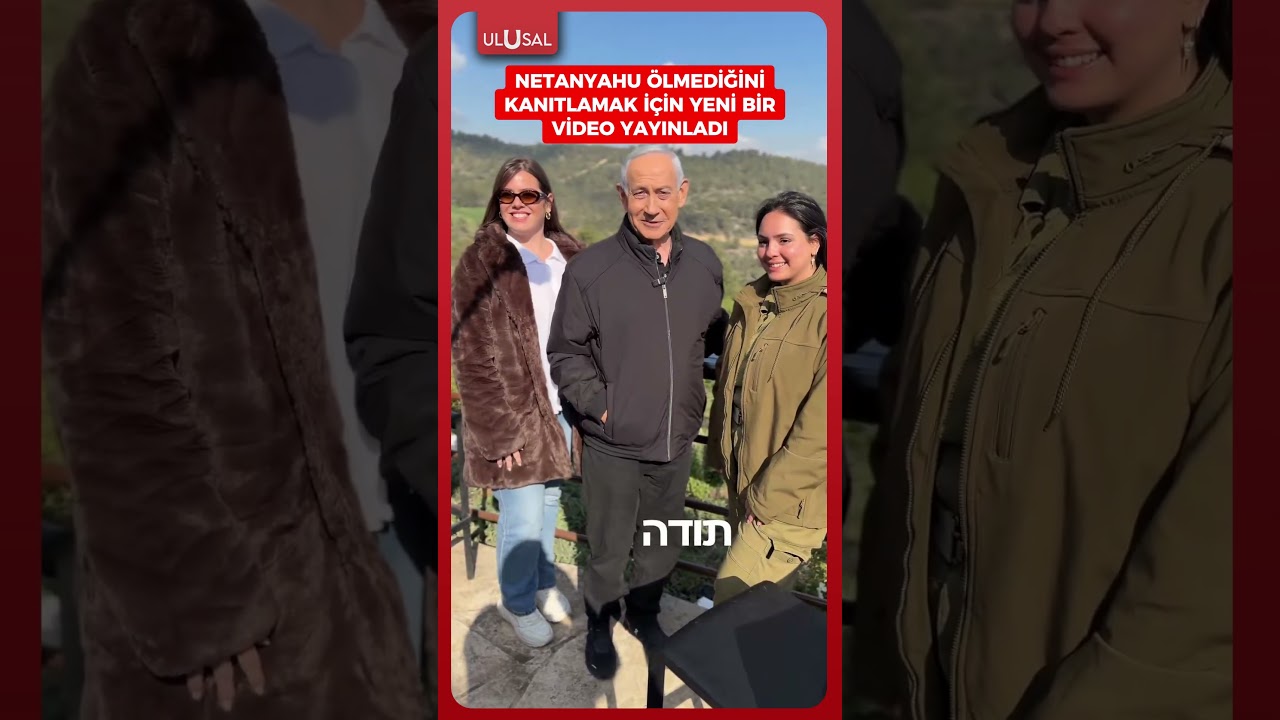 Netanyahu &ouml;lmediğini kanıtlamak i&ccedil;in yeni bir video yayınladı #shorts #keşfet #israil #iran