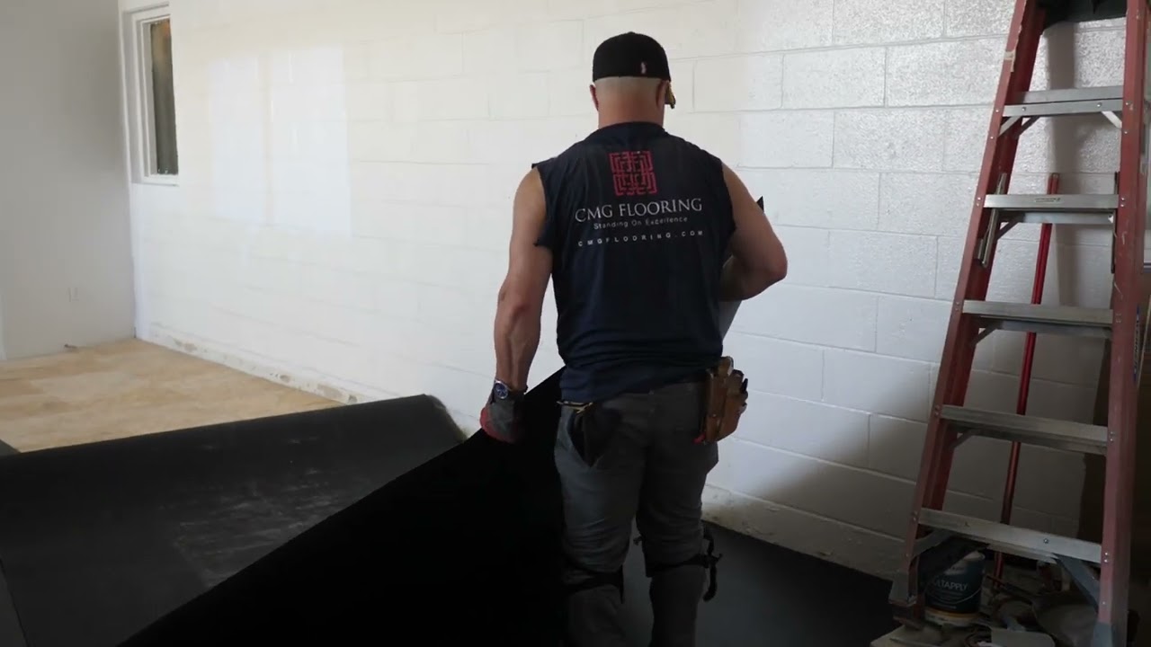 Permanent Marley Dance Floor Installation Video