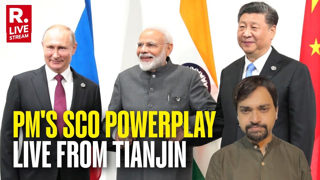 PM Narendra Modi's China Visit For SCO Summit 2025 | Republic Live From China