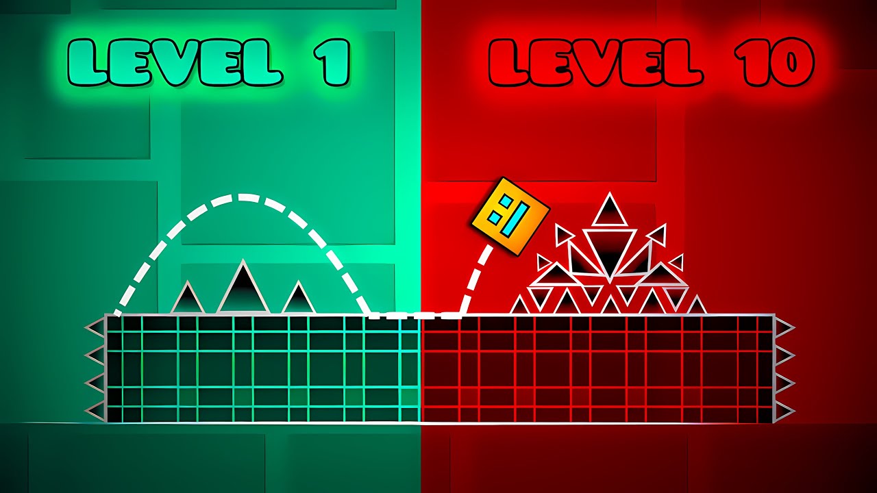 10 Levels of SPIKES — Part 2 | Geometry Dash