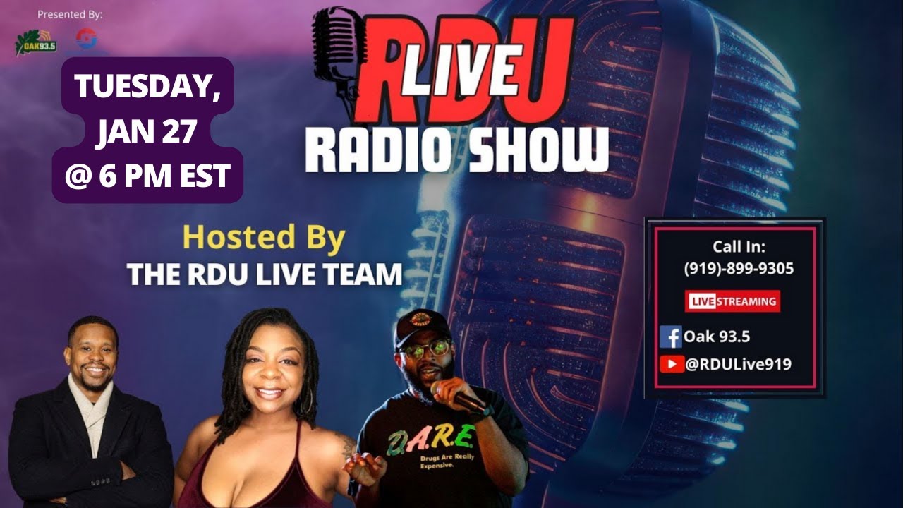 🎶 The RDU Live Show Playlist – 🔥 January 2026