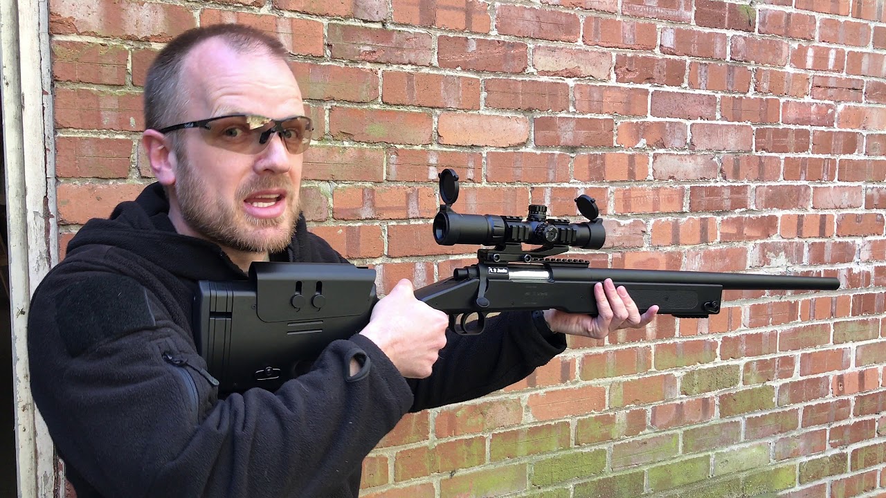 50m Range Test with Upgraded ASG M40A3 - On the Range