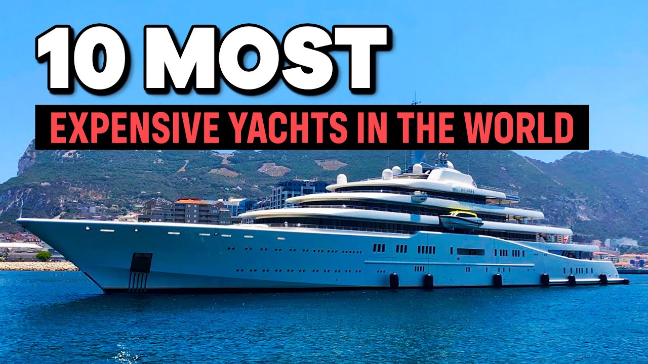 10 Most Luxurious and Expensive Yachts You Couldn't Dream of