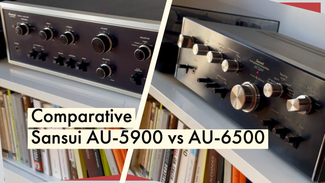 Comparing Sansui AU-5900 vs AU-6500
