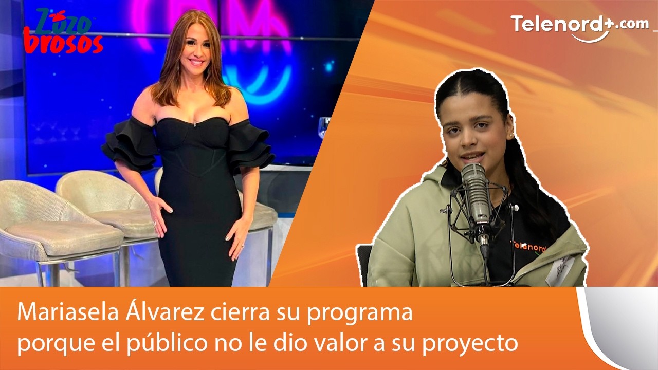 Mariasela Álvarez cierra su programa porque el público no le dio valor a su proyecto