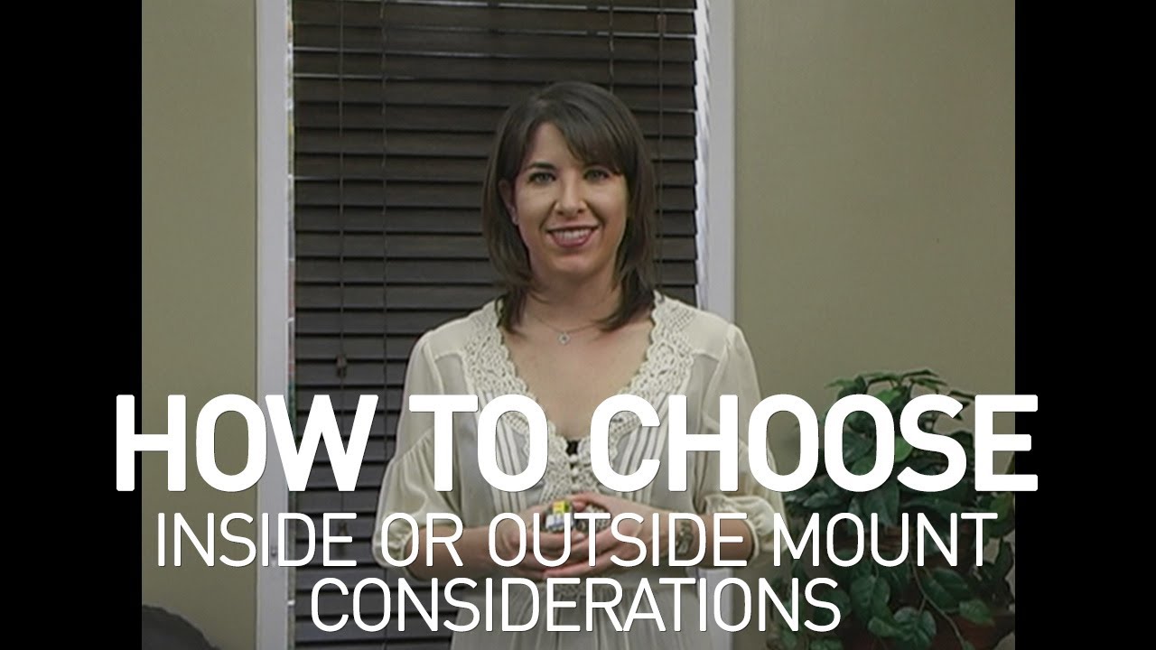 Inside Mount or Outside Mount? How to Choose Your Window Covering Style