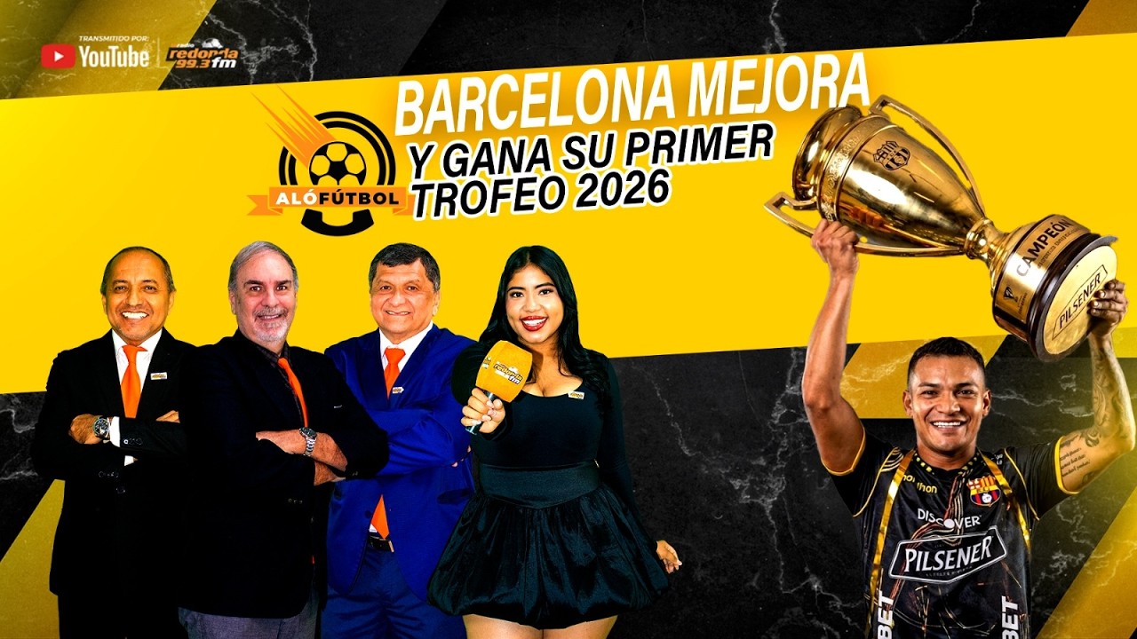 🔴 EN VIVO / ALÓ FÚTBOL /  BARCELONA MEJORA Y GANA SU PRIMER TROFEO -  05 DE FEBRERO 2026
