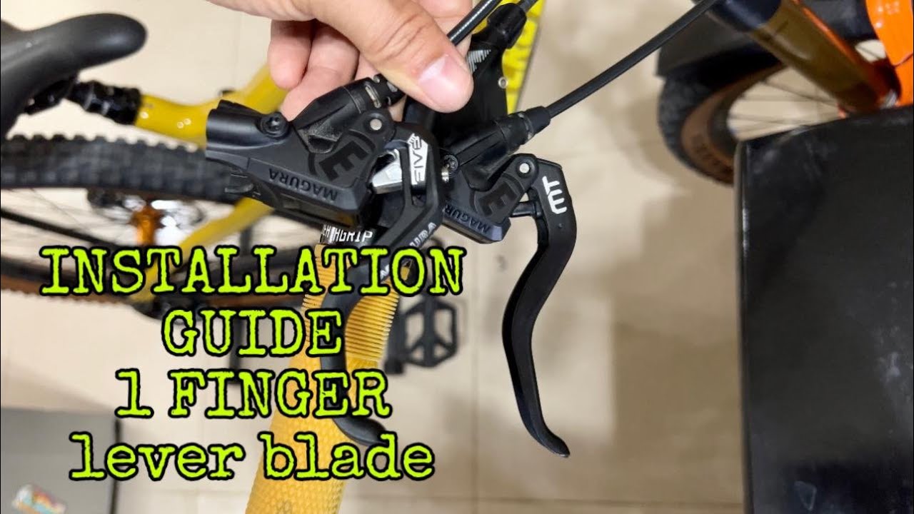 MAGURA MT step by step BRAKE LEVER CHANGE
