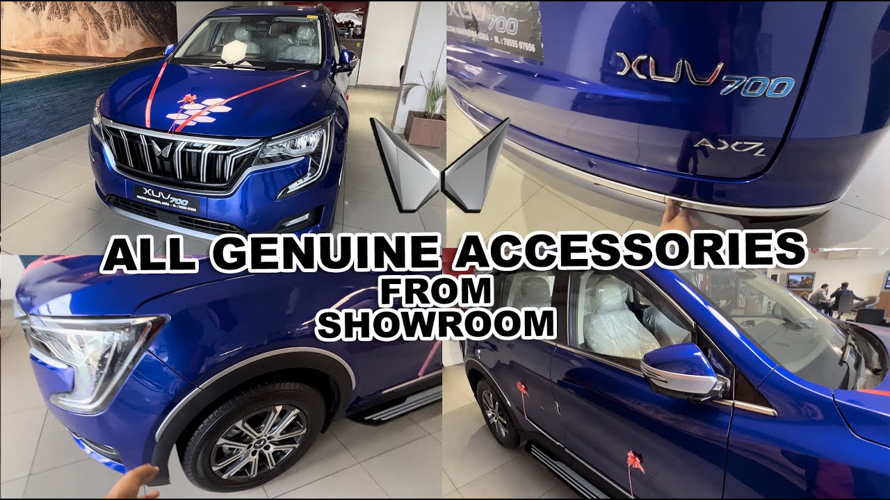 2023 XUV700 AX7 Luxury with All Accessories From Showroom | OEM with Prices | Mahindra XUV700 2023