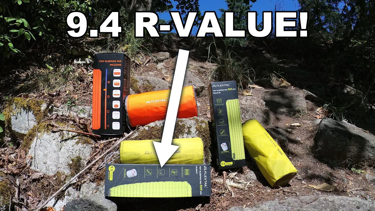 First Look - Tiny Sleeping Pads by Flextail