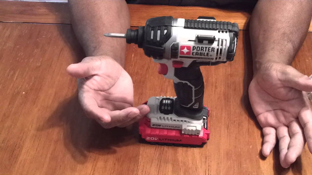 Porter cable 20v impact driver unboxing & review