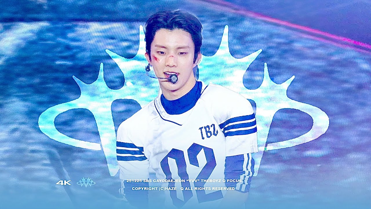 [4K]251225 SBS 가요대전 'VVV' THE BOYZ Q focus 3-Multicam 더보이즈 큐 직캠