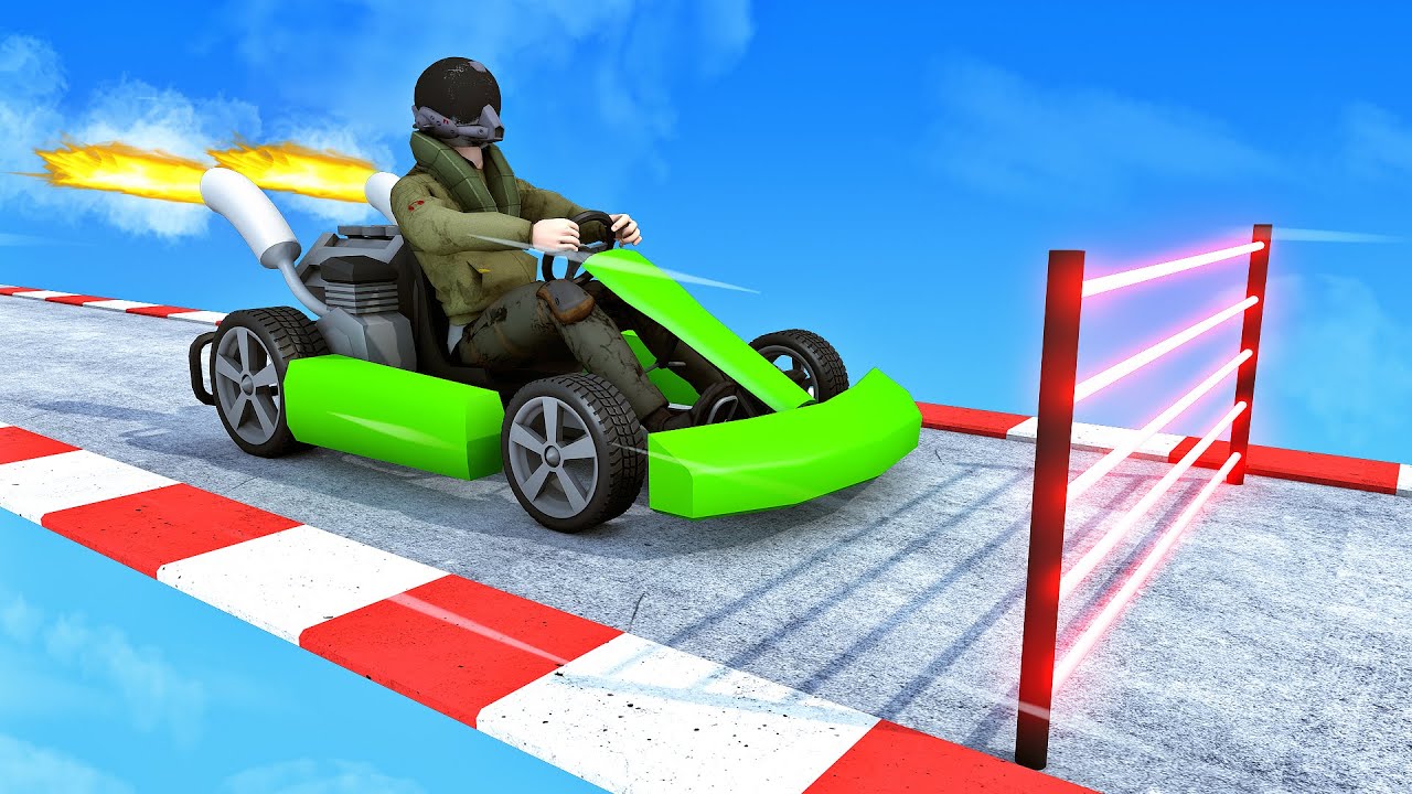 VERRÜCKTE GO KART CHALLENGE?! - GTA 5