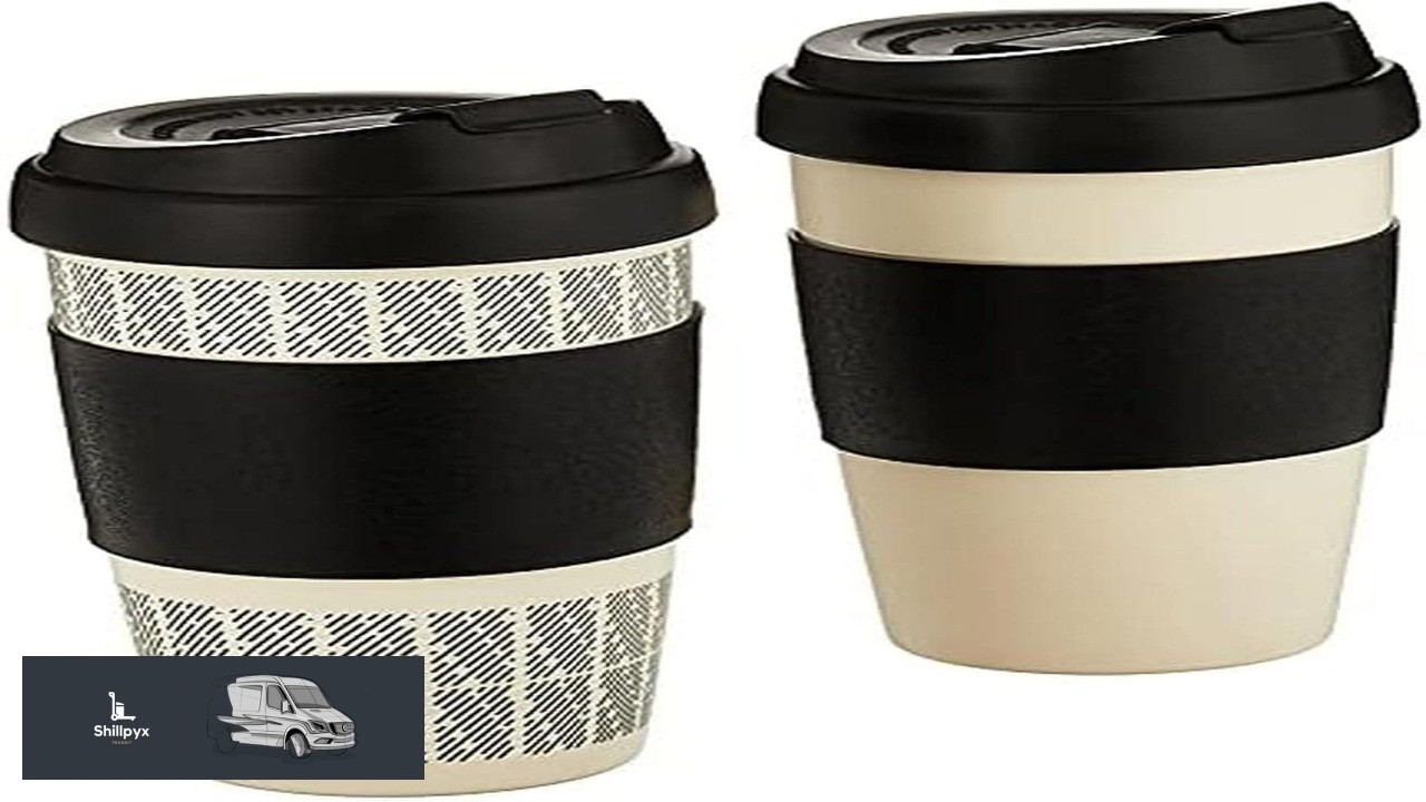 Copco 5237160 Reusable Insulated Double Wall Travel Mugs 16 ounce White Black 2