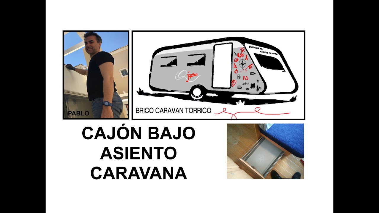CAJÓN ARCÓN asientos caravana roller jazz