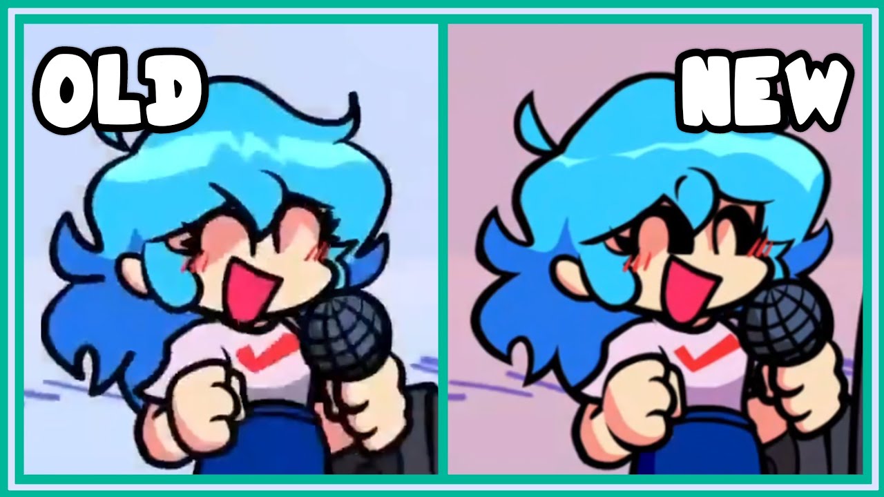 NEW UPDATE: Old Vs. New Sprites - Sky Redux | Friday Night Funkin'