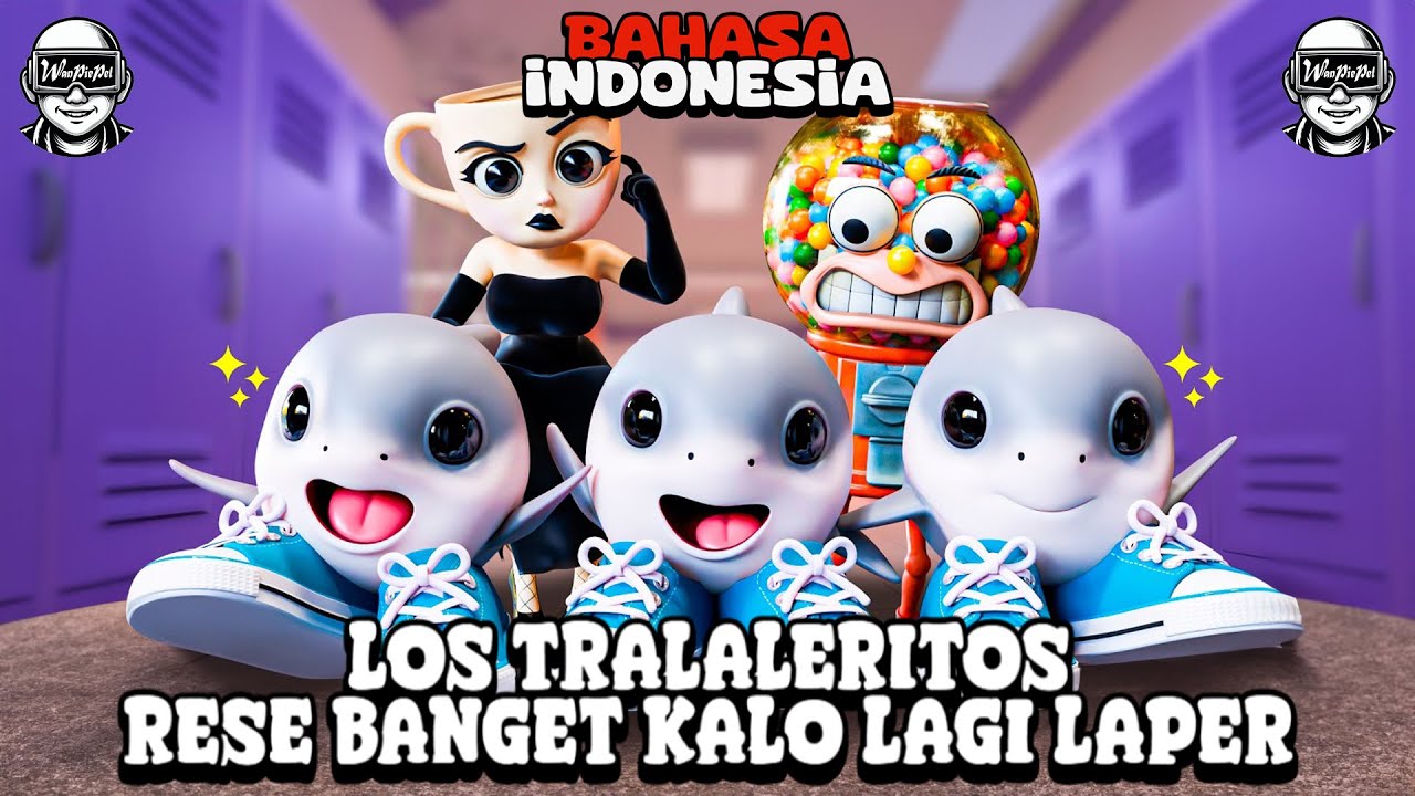 DUBBING INDONESIA: BOCIL LOS TRALALERITOS RESE BANGET KALO LAGI LAPAR - ANIMASI ANOMALI