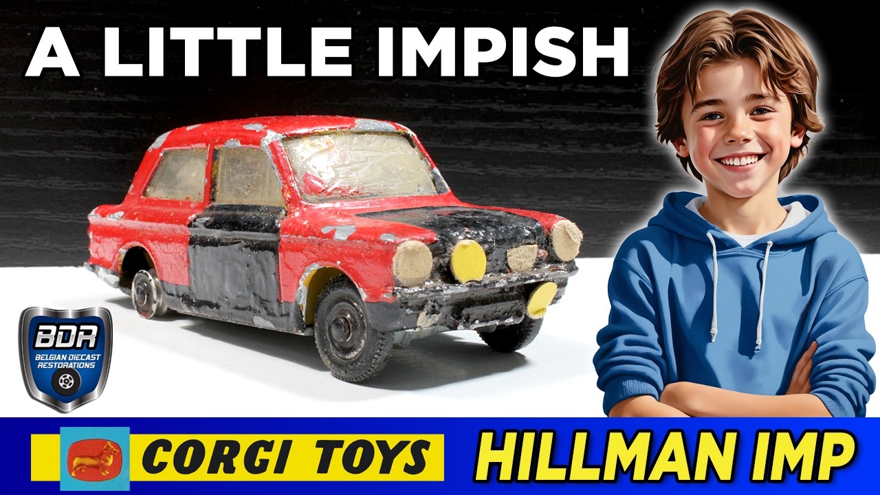 An Impish Little Guy - Corgi 251 Hillman Imp Diecast Restoration