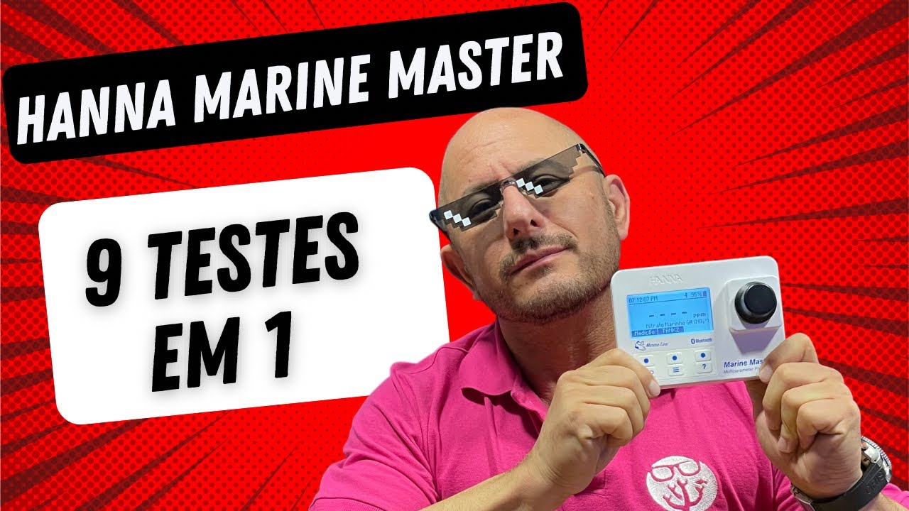 HANNA MARINE MASTER 9 TESTES EM 1