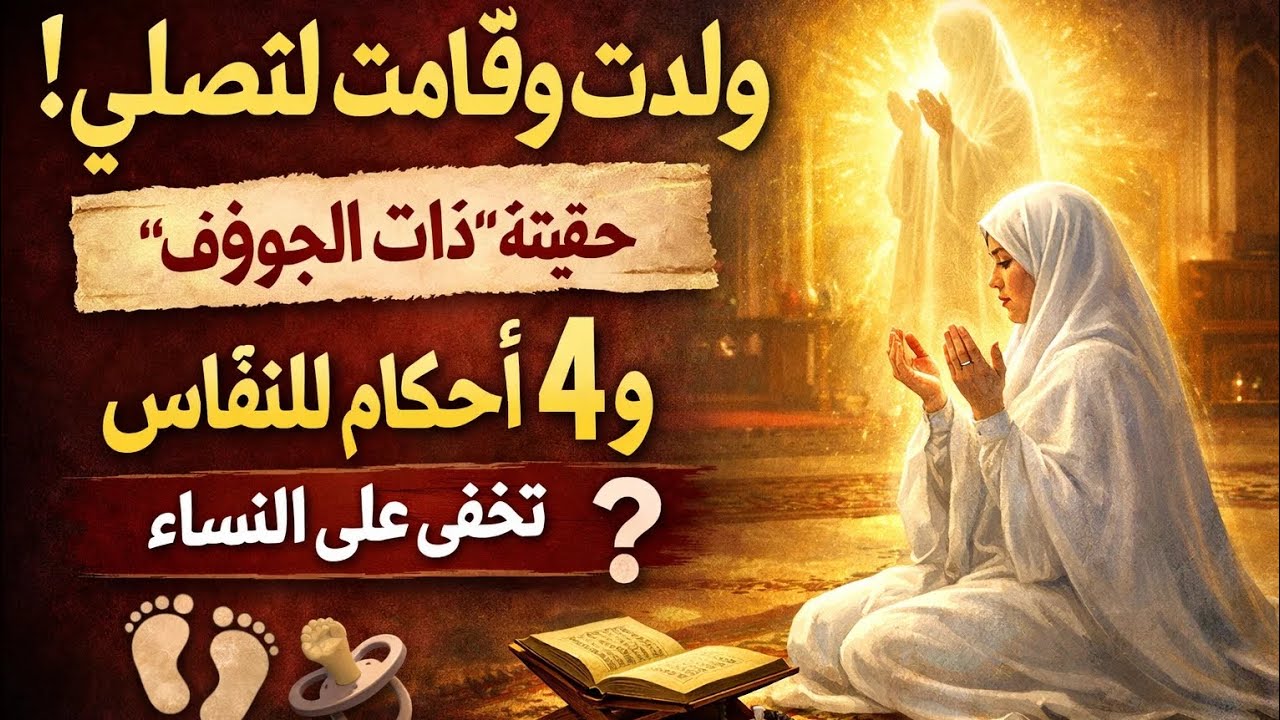 ولدت وقامت لتصلي!