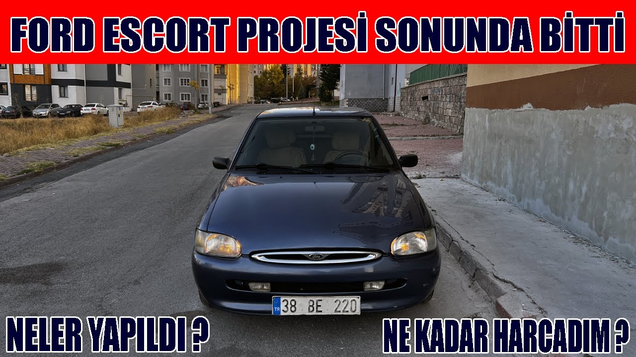 FORD ESCORT RESTORASYON 3. BÖLÜM PROJE BİTTİ ! NE KADAR HARCADIM ? NELER YAPILDI ? GAZLAMA VE SOHBET