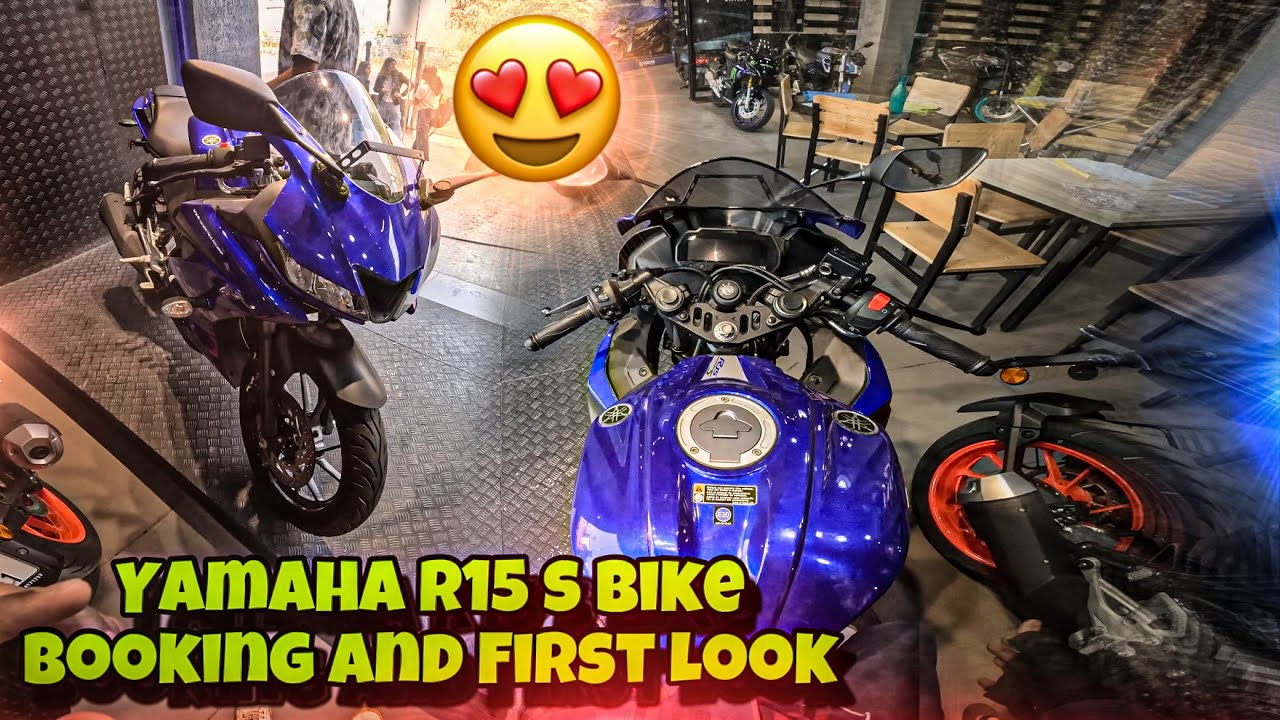 🔥 Yamaha R15 S Booking & First Look! 🏍️ Showroom Experience! 😍