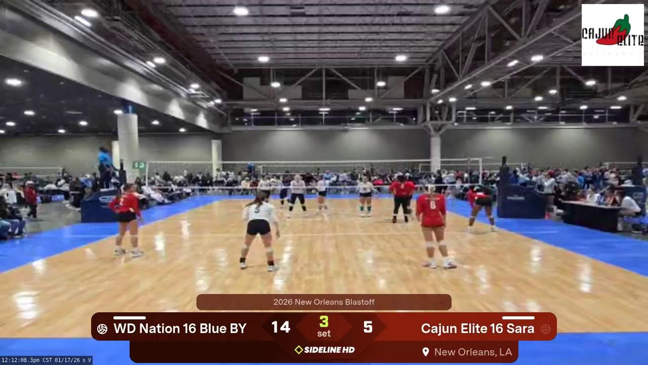 Cajun Elite 16 Sara vs. WD Nation 16 Blue BY (2026.01.17)