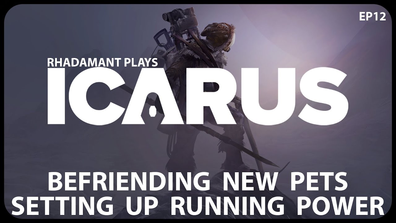 Befriending New Pets & Setting Up Running Power in Icarus - Solo Open World Survival // EP12