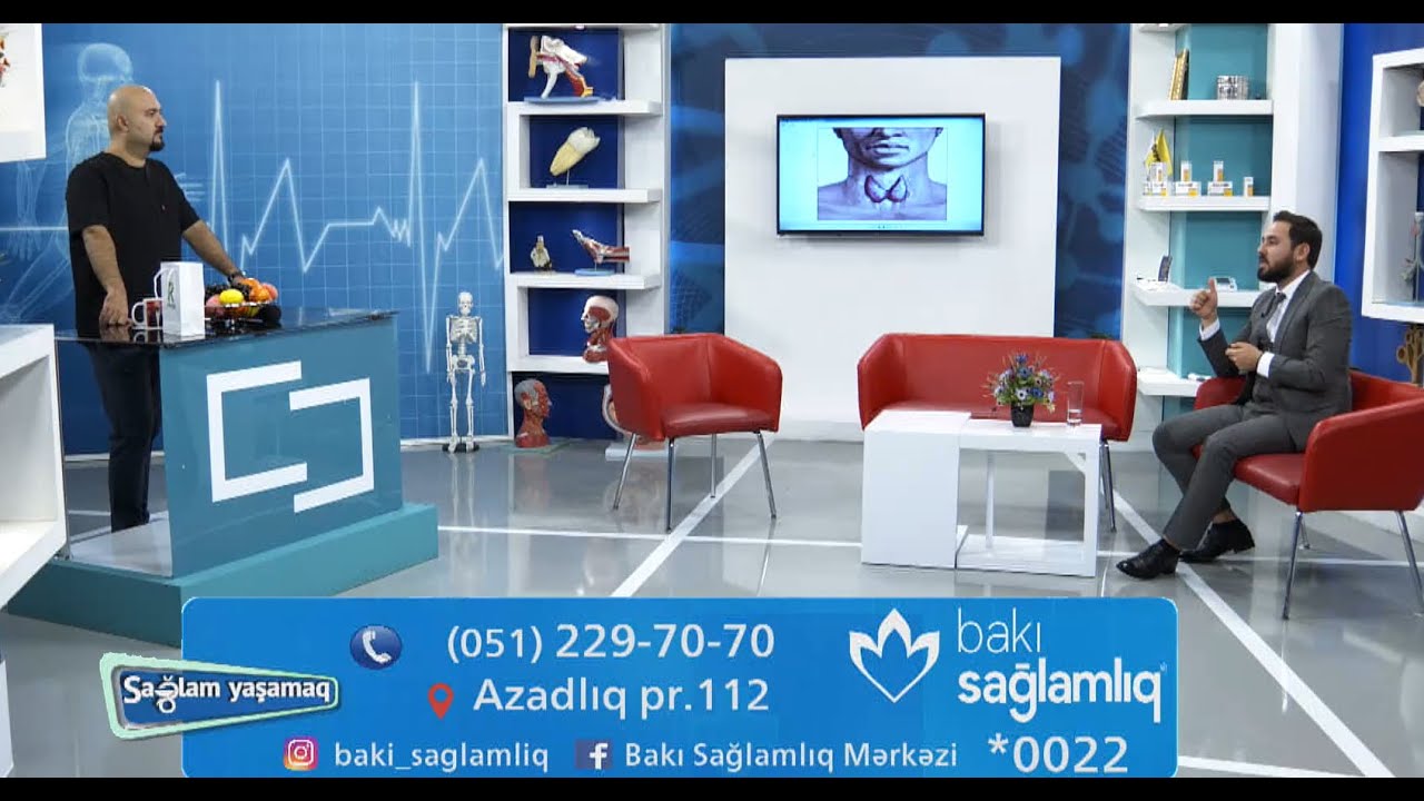 Uzman Terapevt Dr. Zakir Quliyev İctimai Televiziyada 
