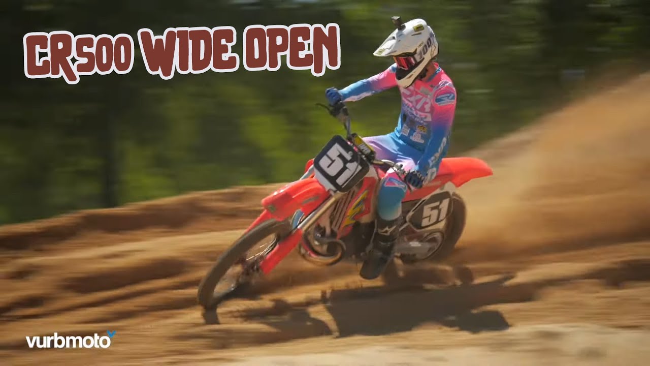2001 CR500 Двухтактный ПОЛНЫЙ ДРОССЕЛЬ