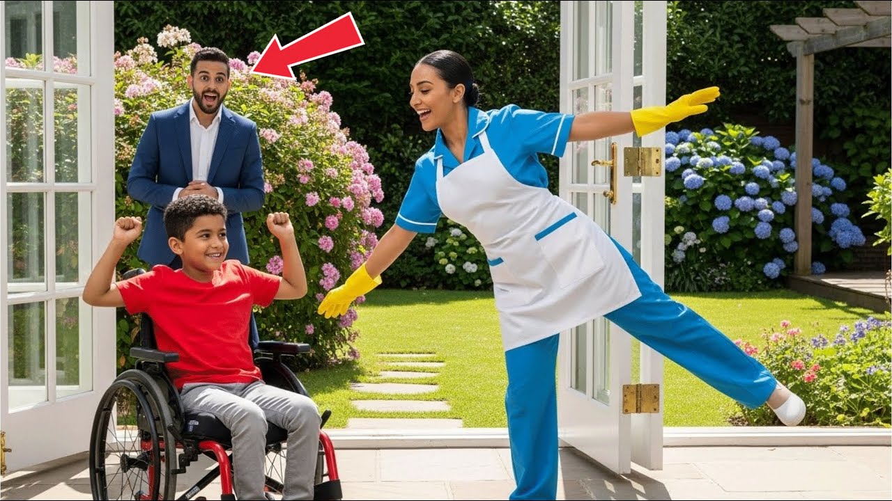 يصل المليونير مبكرًا إلى البيت القديم من طفولته… وكاد يُغمى عليه مما رآه