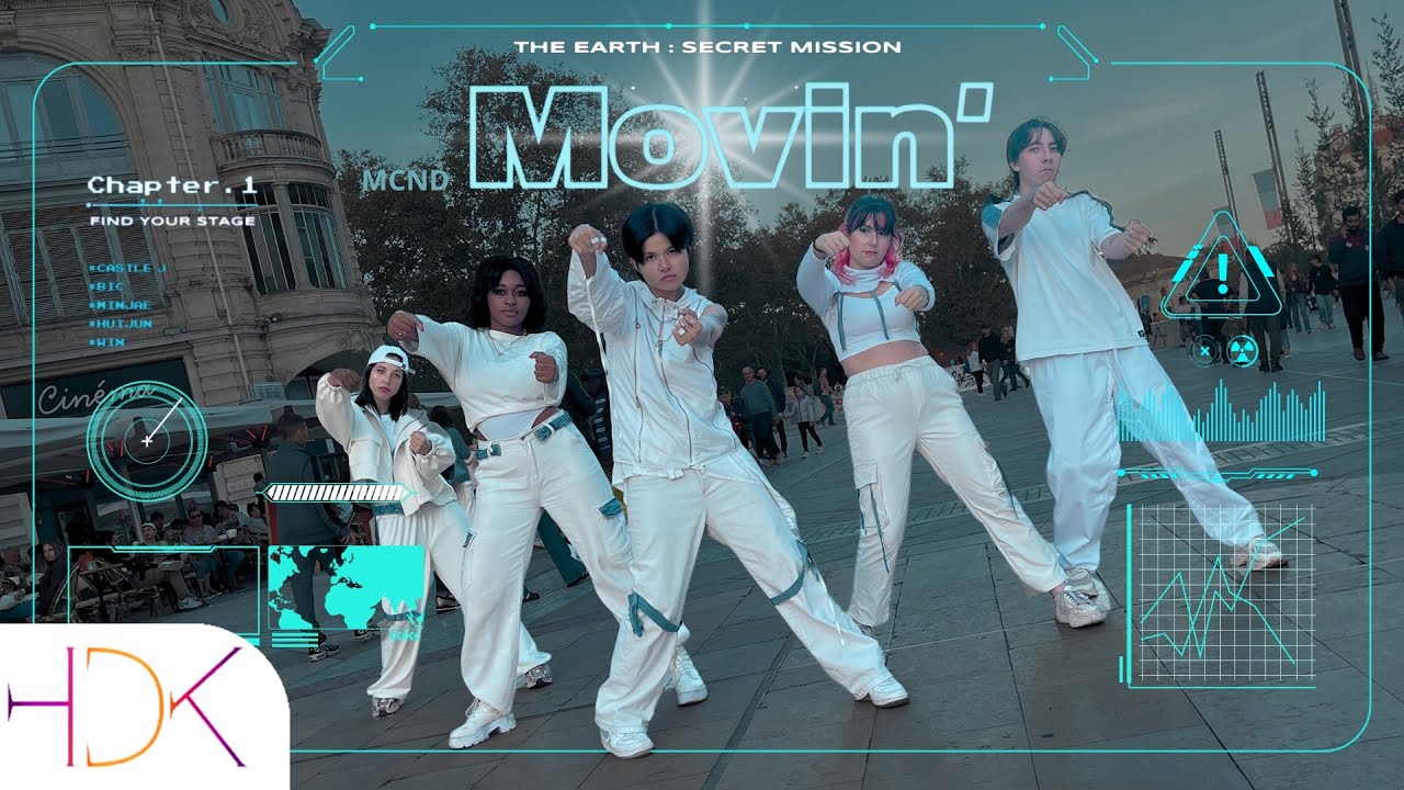 [K-POP IN PUBLIC ONE TAKE] MCND 'MOVIN' (너에게로…)' KPOP Dance cover by HDK from France