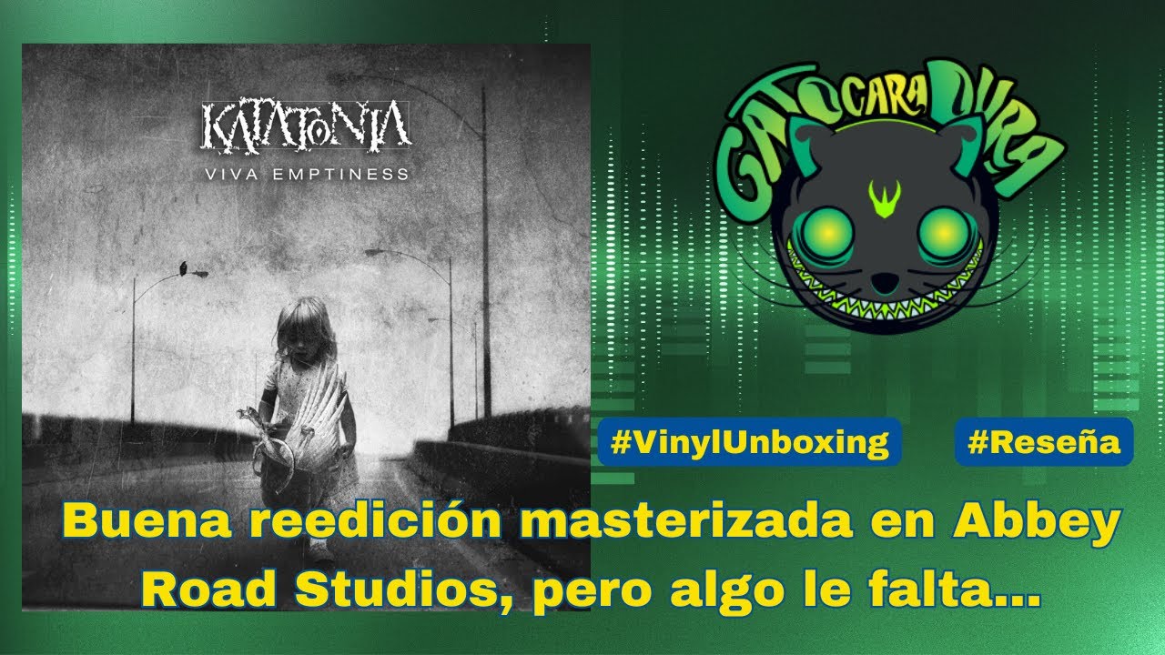 Abrimos la edición masterizada a media velocidad del Viva Emptiness de Katatonia en vinilo