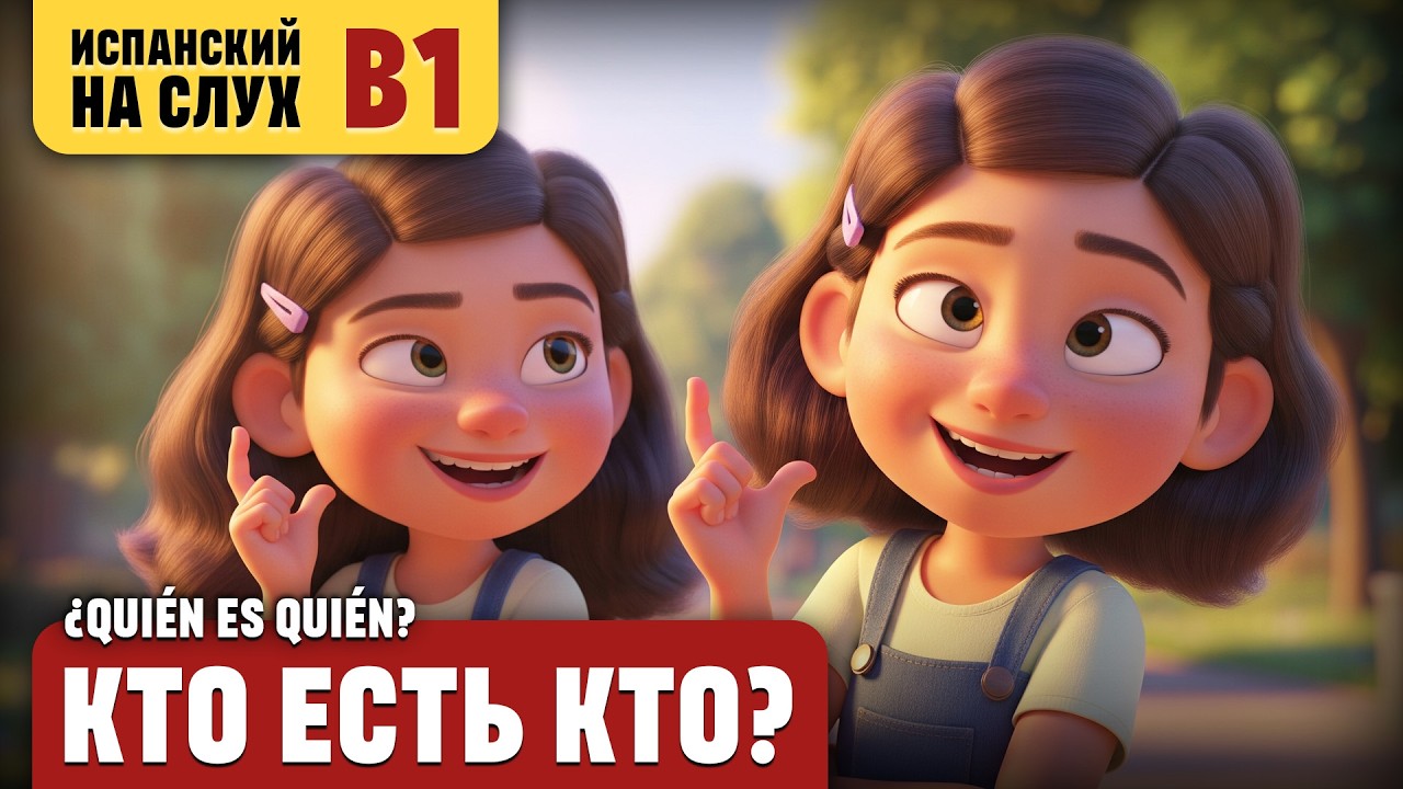 Кто есть кто? Весёлый рассказ (уровень B1). Испанский на слух.