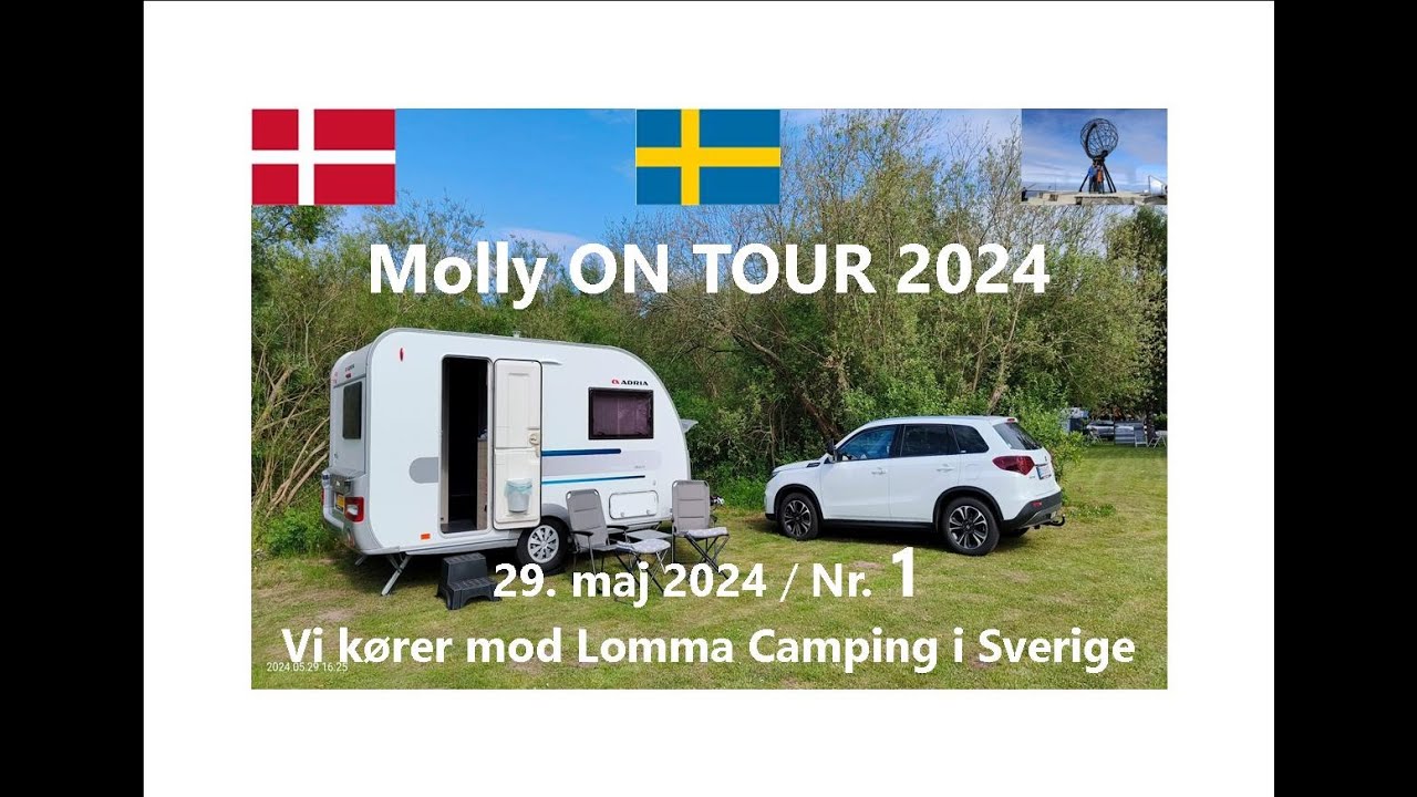 01_Lomma Camping Sverige 29. maj - 1. juni 2024 (Nordkapp turen 01).