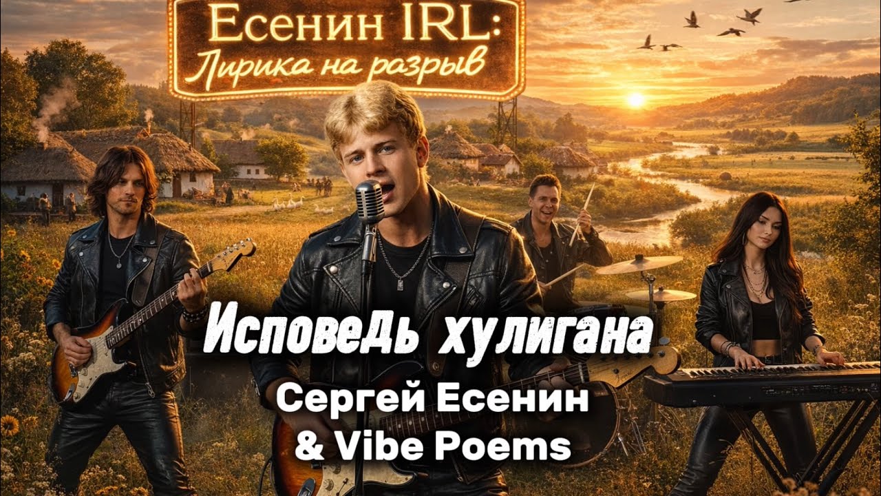 Исповедь хулигана - Сергей Есенин & Vibe Poems 