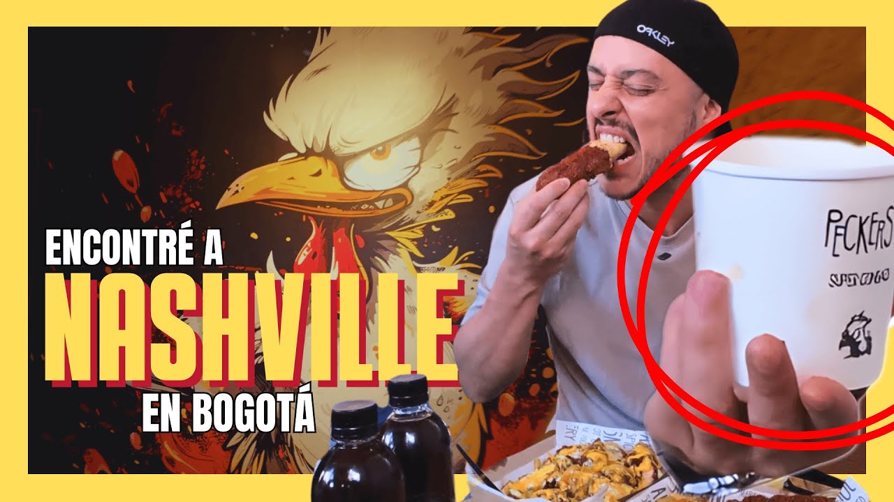 Probé el 🐤Pollo Picante estilo Nashville del que todos me Hablaban en Bogotá 🇺🇸🍗 ¿Vale la pena?