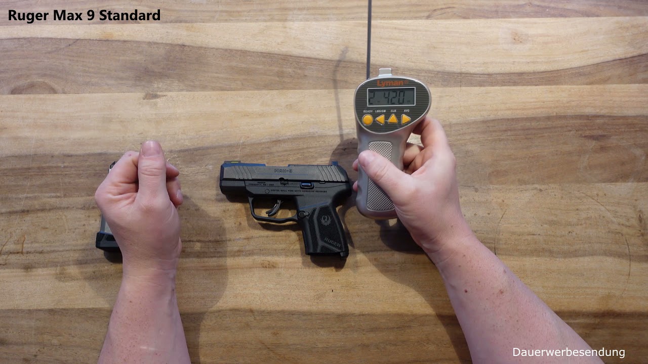Vorstellung Ruger Max 9 Standard im Kaliber 9mm Luger