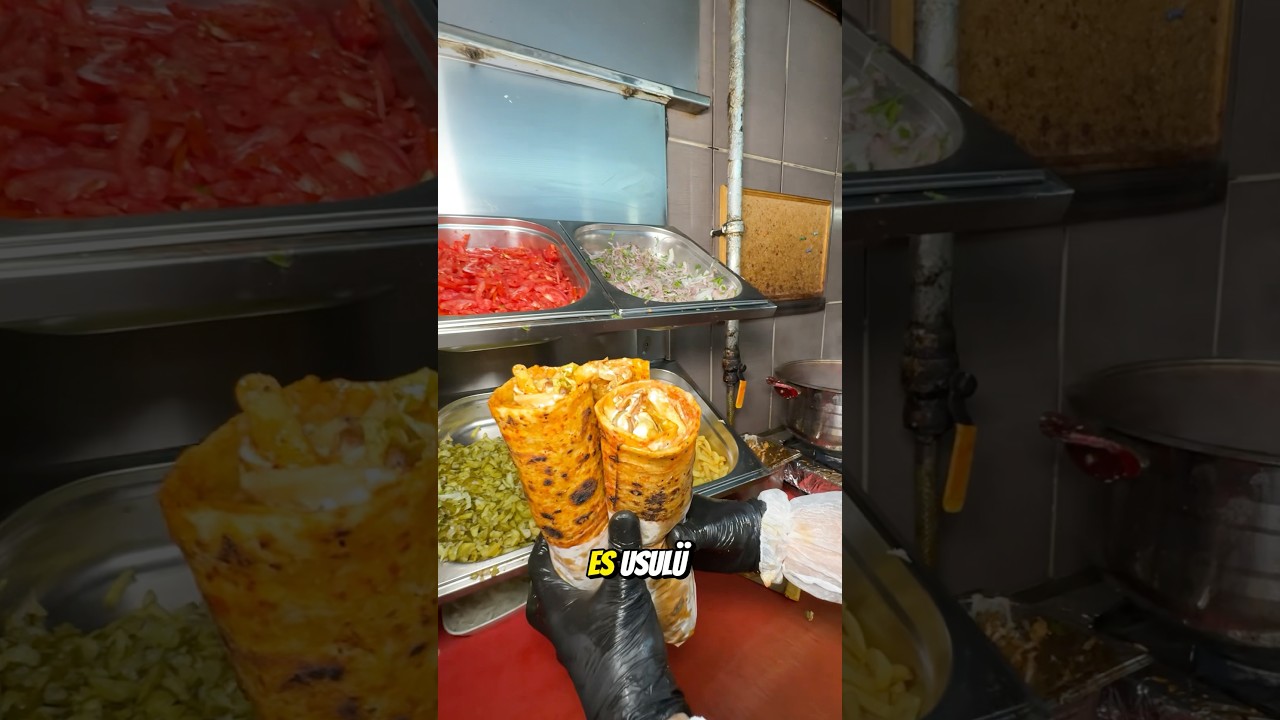 ES USUL&Uuml; TAVUK D&Ouml;NER!!!