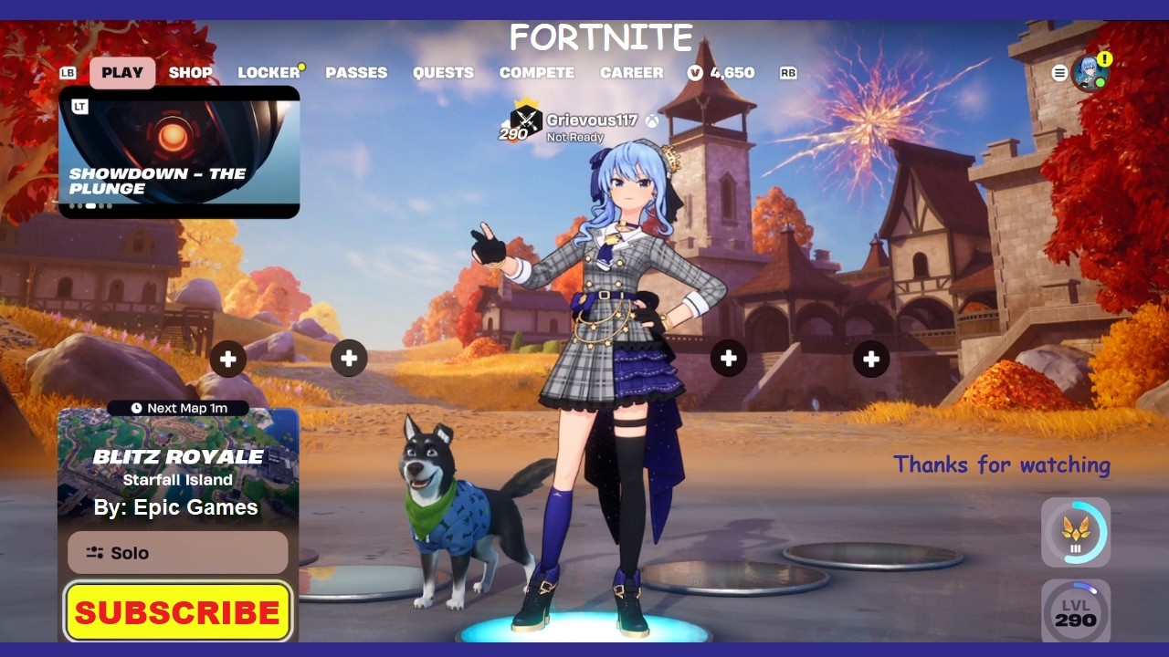 Fortnite: Blitz Royale Solo Gameplay | Hoshimachi Suisei