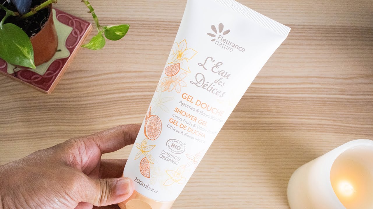 Organic Shower Gel (Citrus White Flowers) by Fleurance Nature - Review