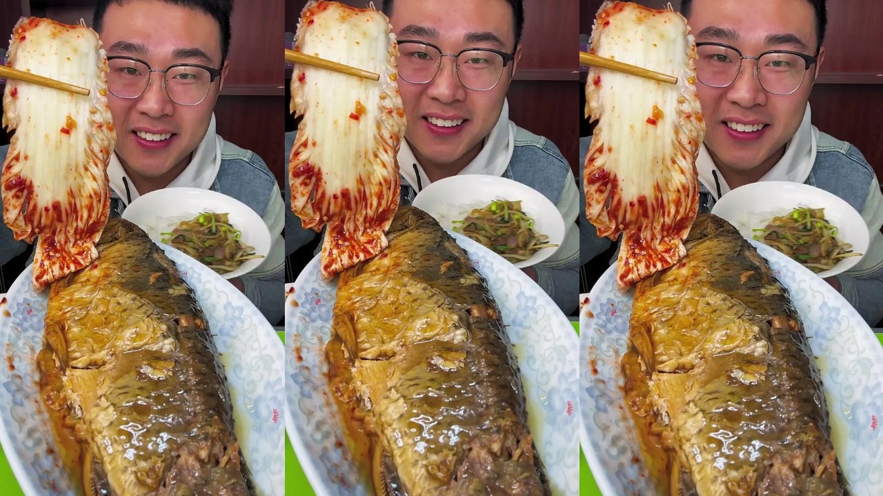 Let’s Eat Satisfying Braised Fish and Braised Pork | Delicious Home Cooking Eating Show Feast